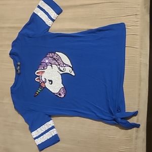 Girls unicorn shirt